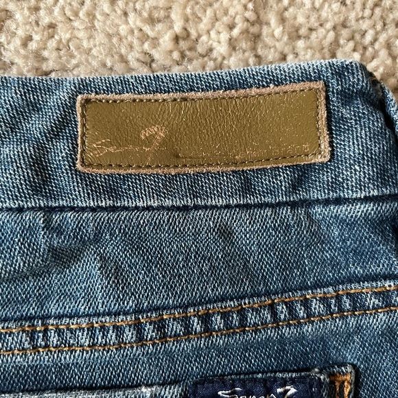 Seven7 Medium Wash Jeans Mid Rise Women’s Size 29 - Picture 12 of 15